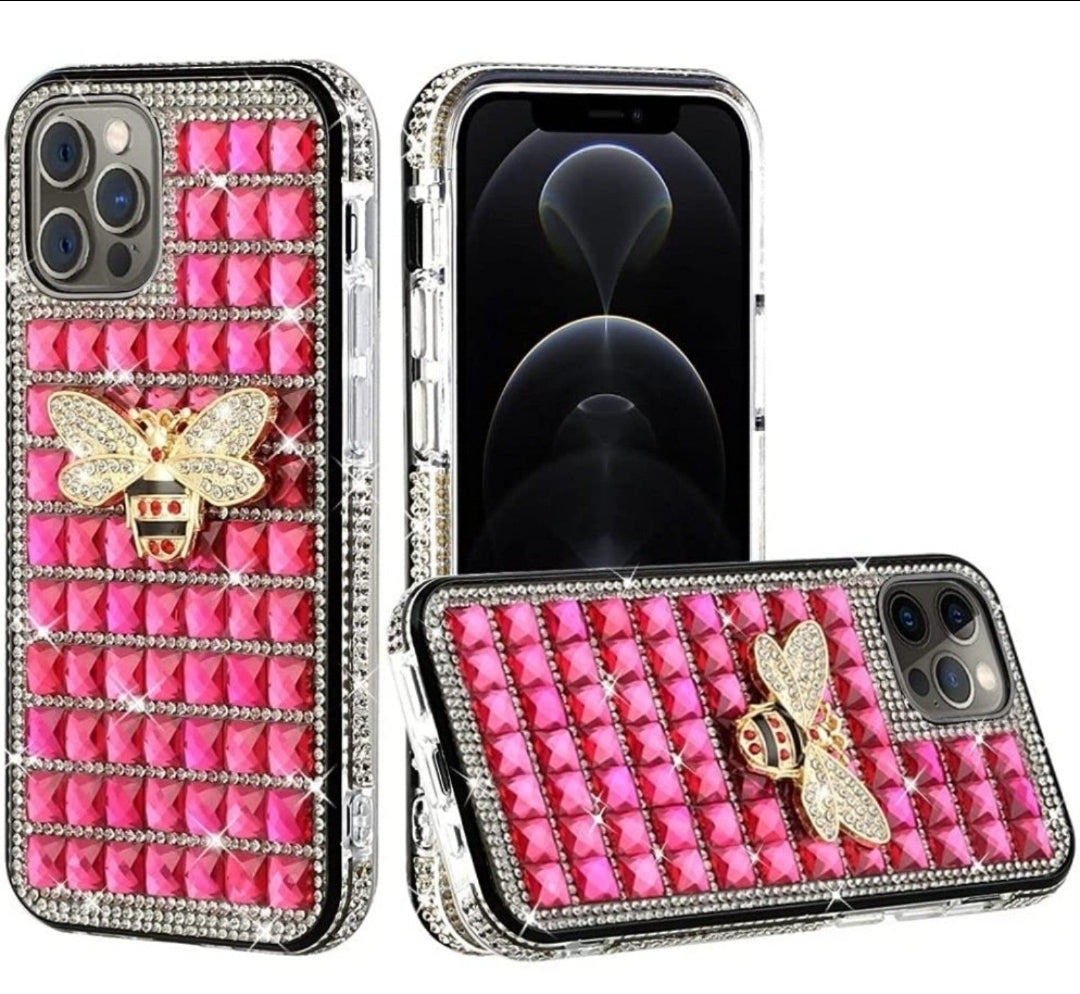iPhone 13 Pro Max Bee on Pink