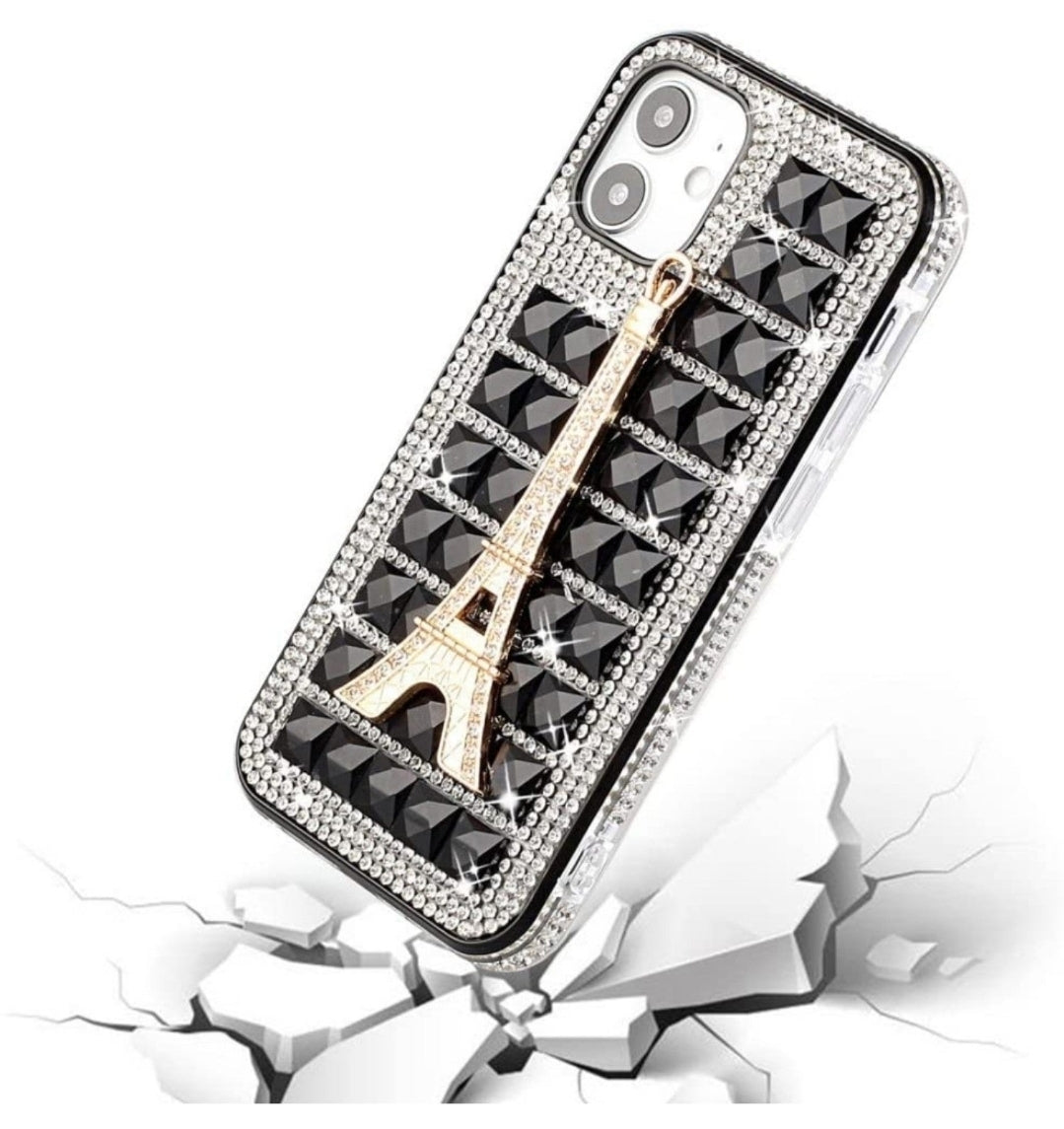 iPhone 13 Pro Max Eiffel Tower On Black