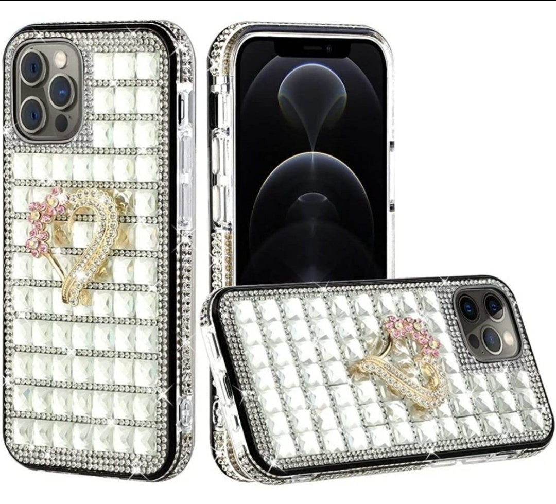 iPhone 13 Pro Heart On Silver