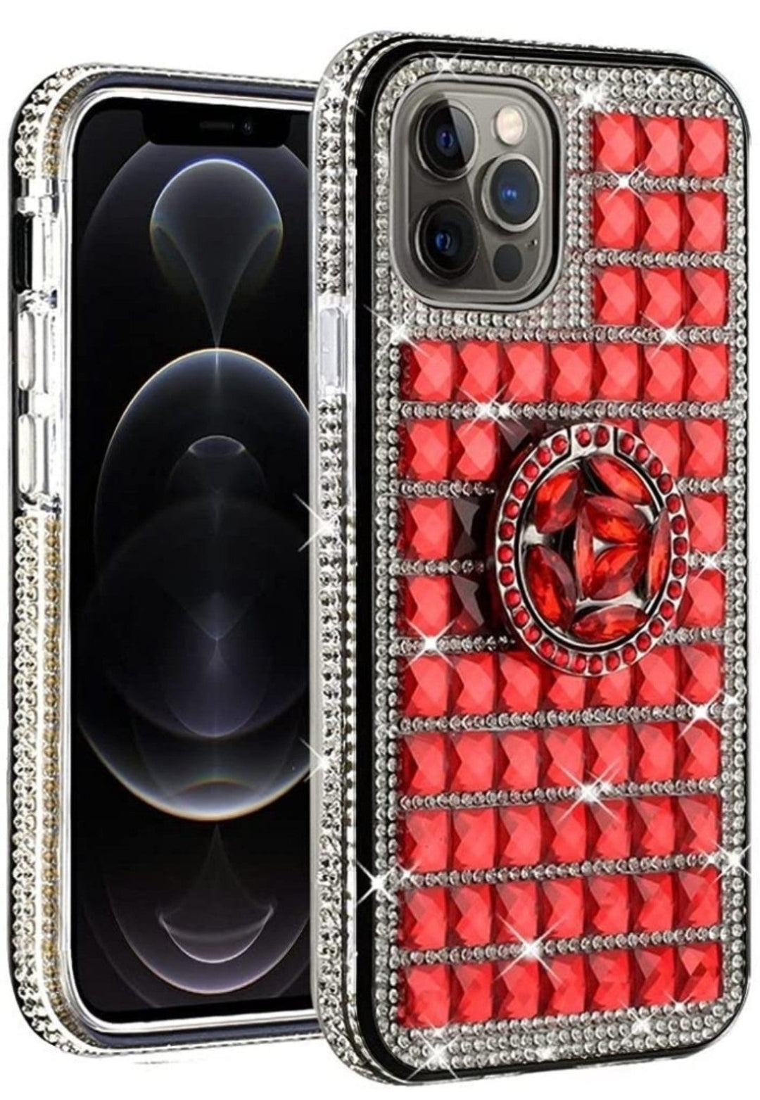 iPhone 13 Pro Ring Stand On Red