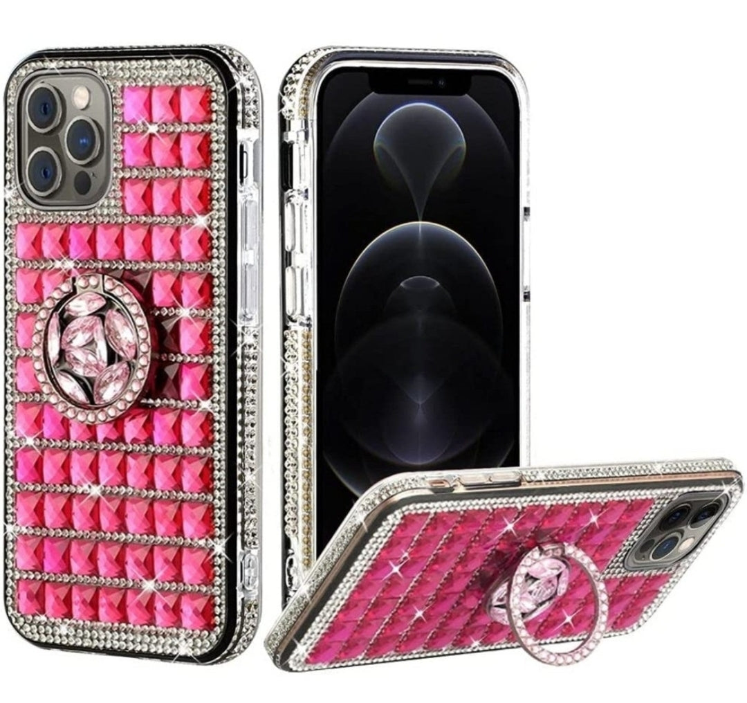 iPhone 13 Pro Ring Stand On Pink