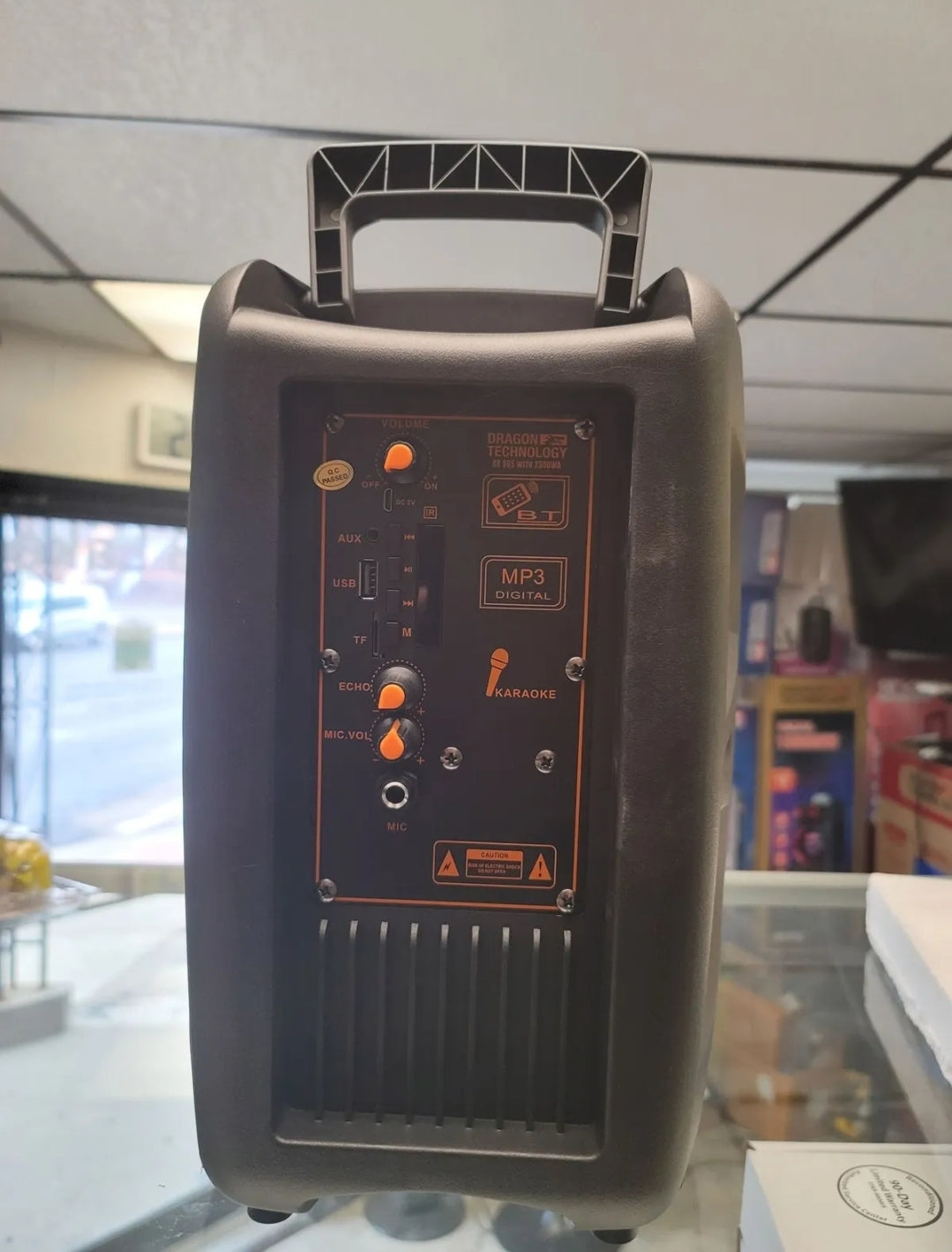8" 2500 watt Karaoke speaker