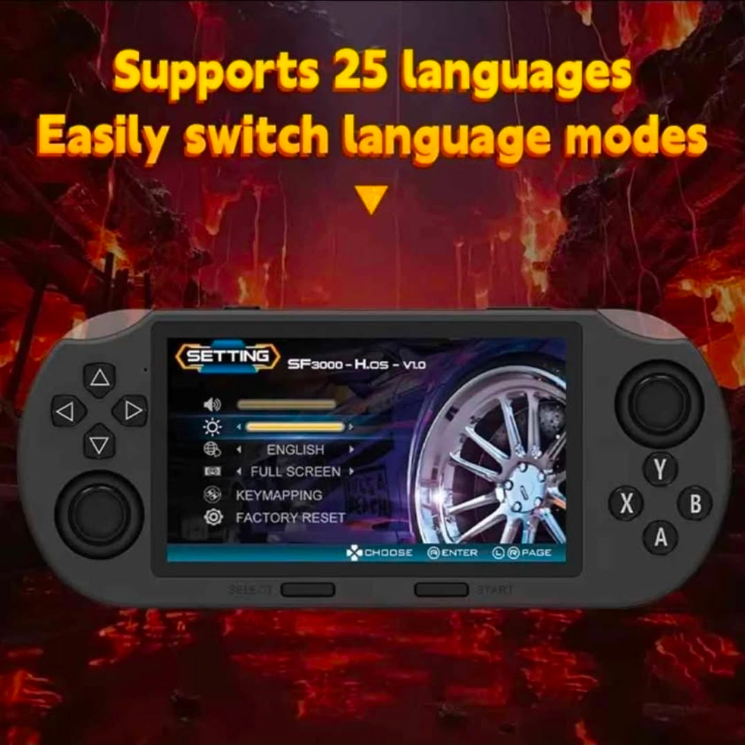 Sf3000 Retro handheld game console