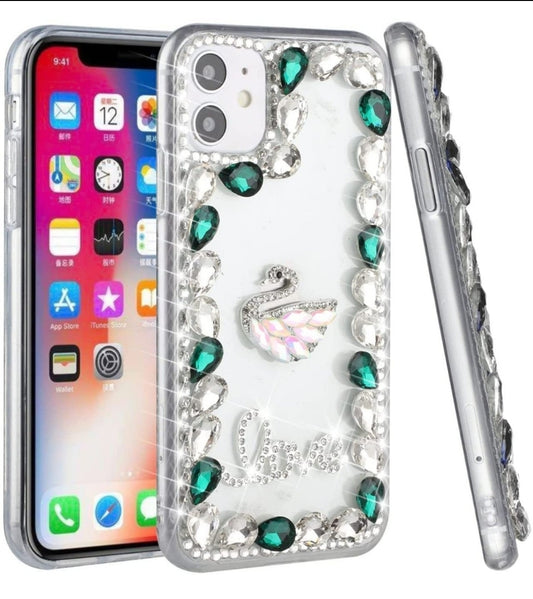 iPhone 13 Pro Green Love Bird