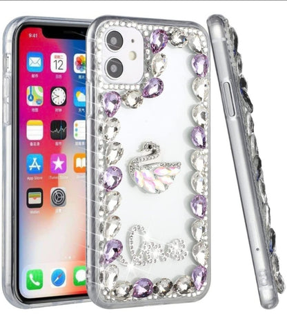 iPhone 13 Pro Purple Love Bird