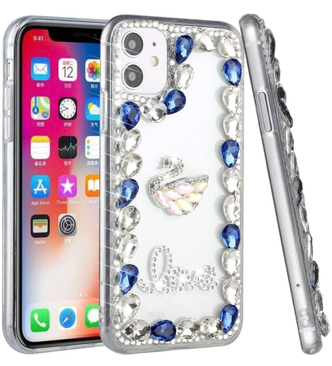 iPhone 13 Pro Green Love Bird