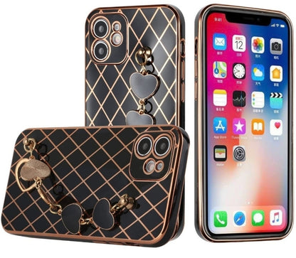 iPhone 13 Pro Max Heart Chain Blk