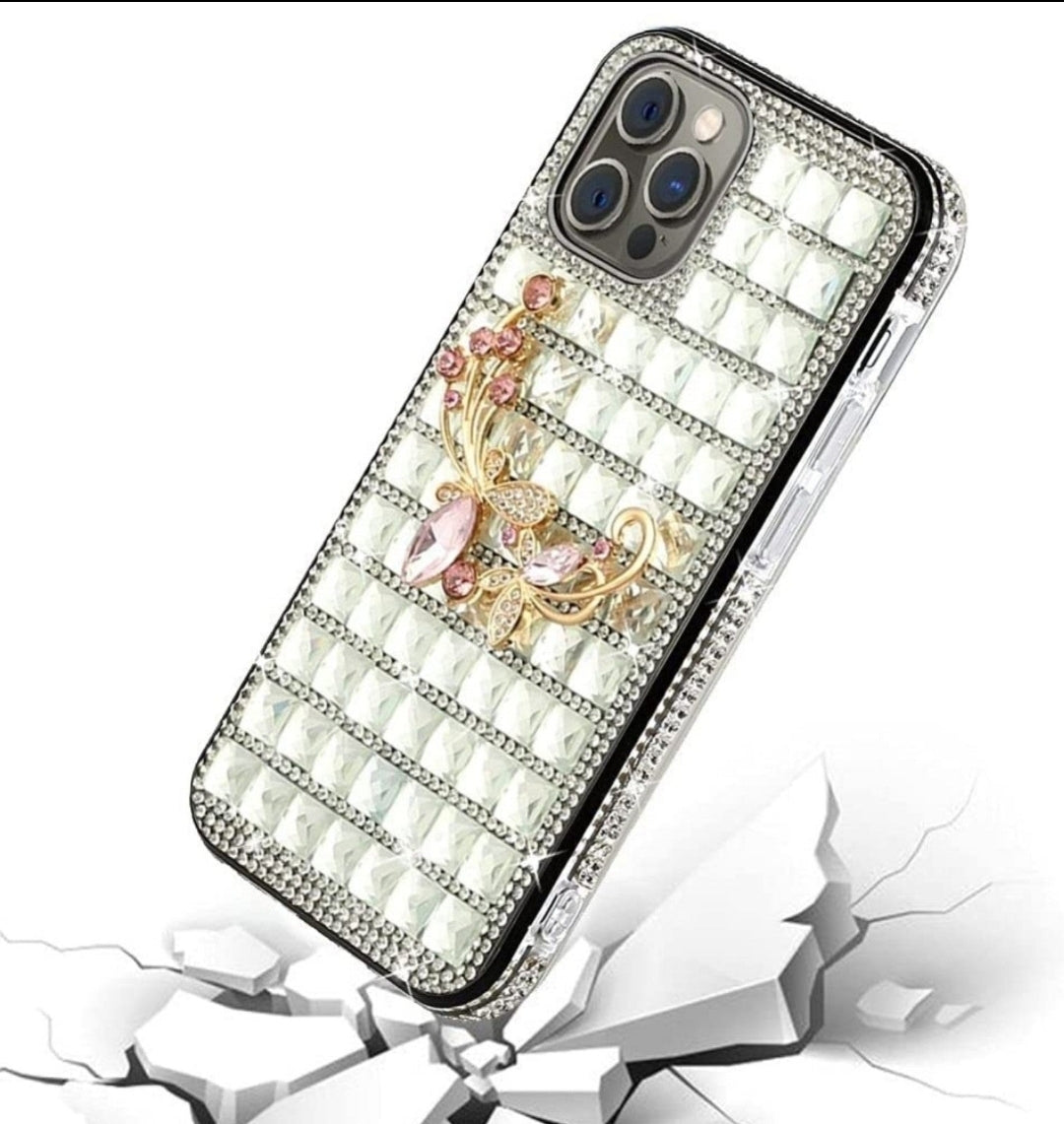iPhone 13 Pro Max Butterfly Floral On S