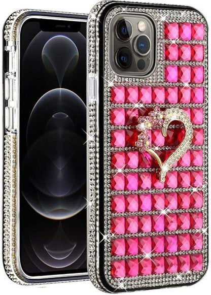 iPhone 13 Pro Max Heart on Pink
