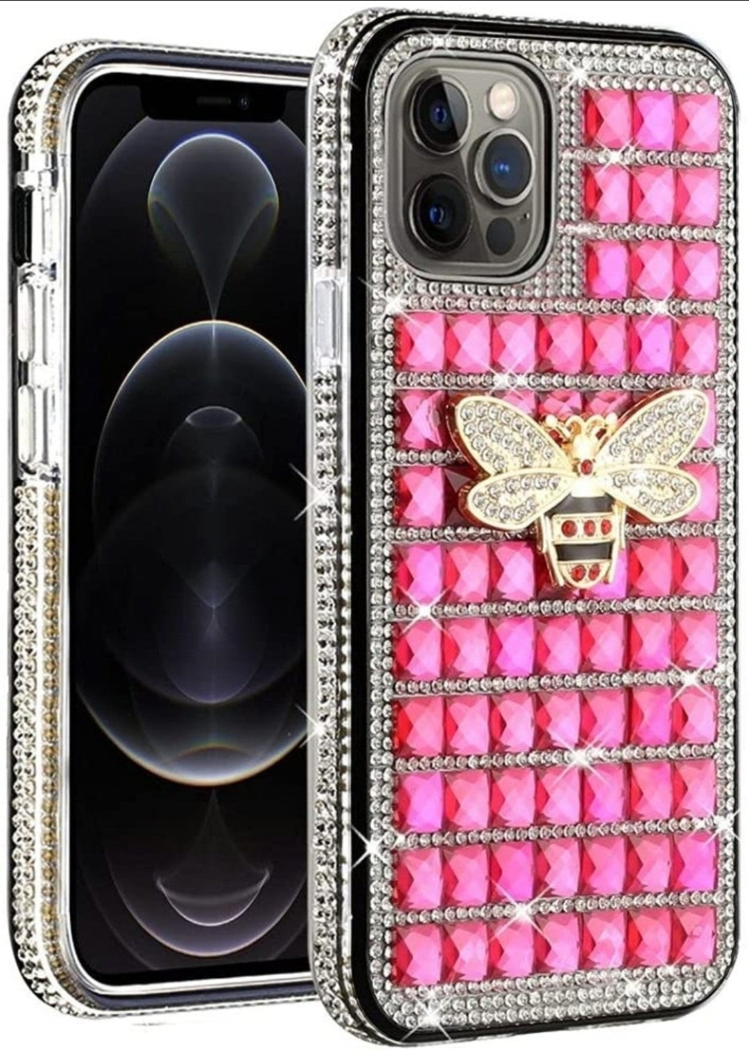 iPhone 13 Pro Max Bee on Pink