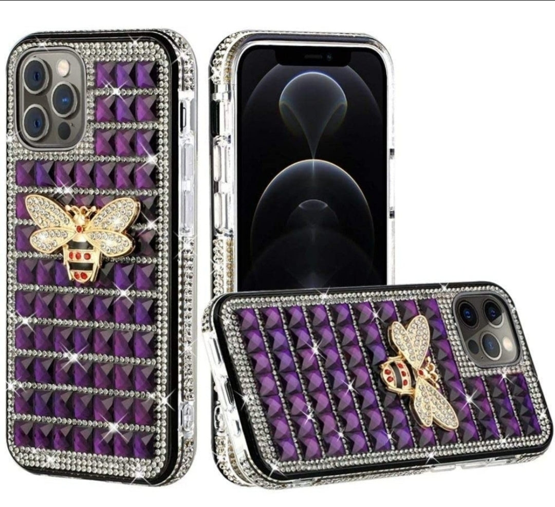 iPhone 13 Pro Max Bee On Purple