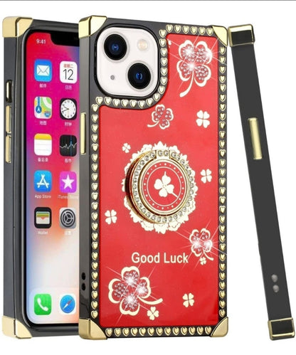 iPhone 13 Pro Good Luck Floral Red