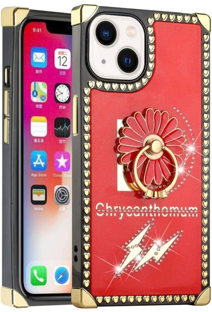 iPhone 13 Pro Flower Ring Red