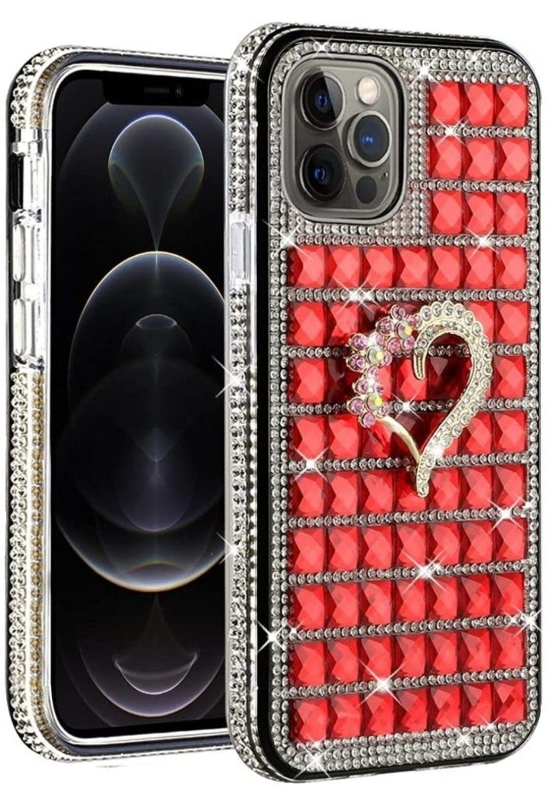 iPhone 13 Pro Heart On Red