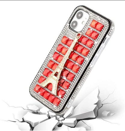 iPhone 13 Pro Eiffel Tower On Red
