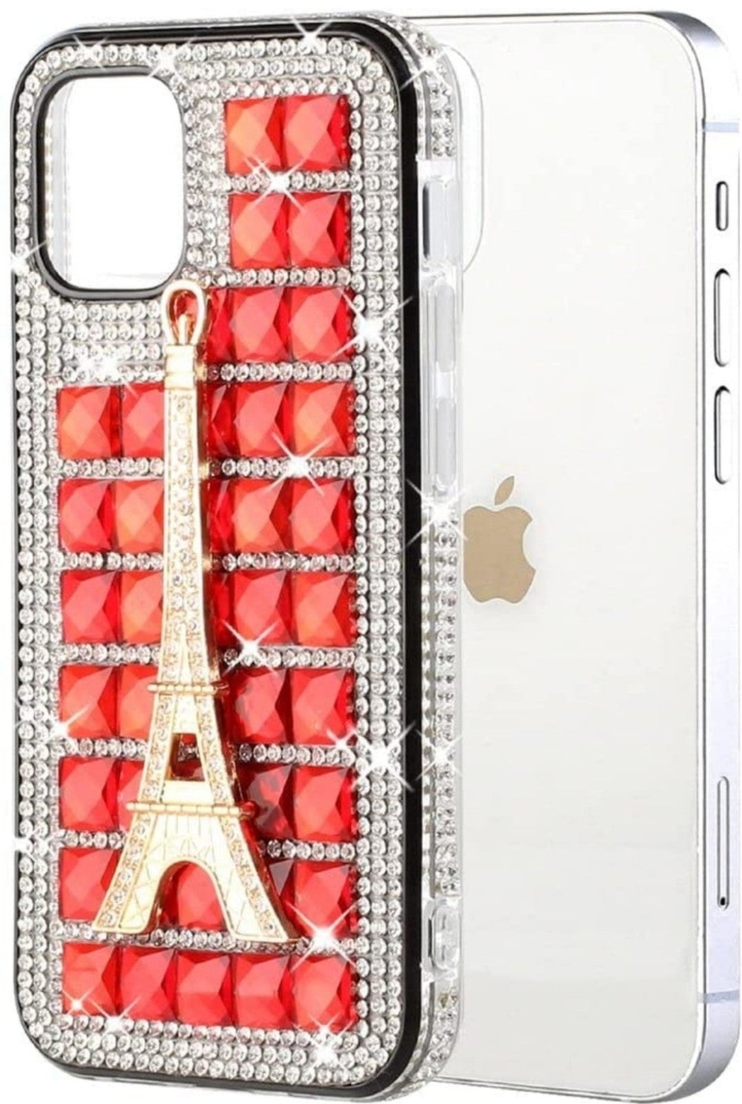 iPhone 13 Pro Eiffel Tower On Red
