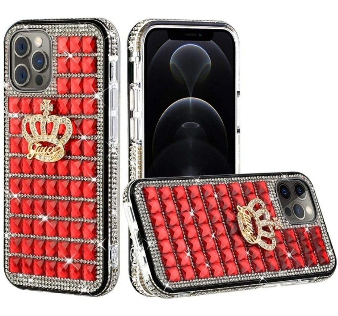 iPhone 13 Pro Crown On Red