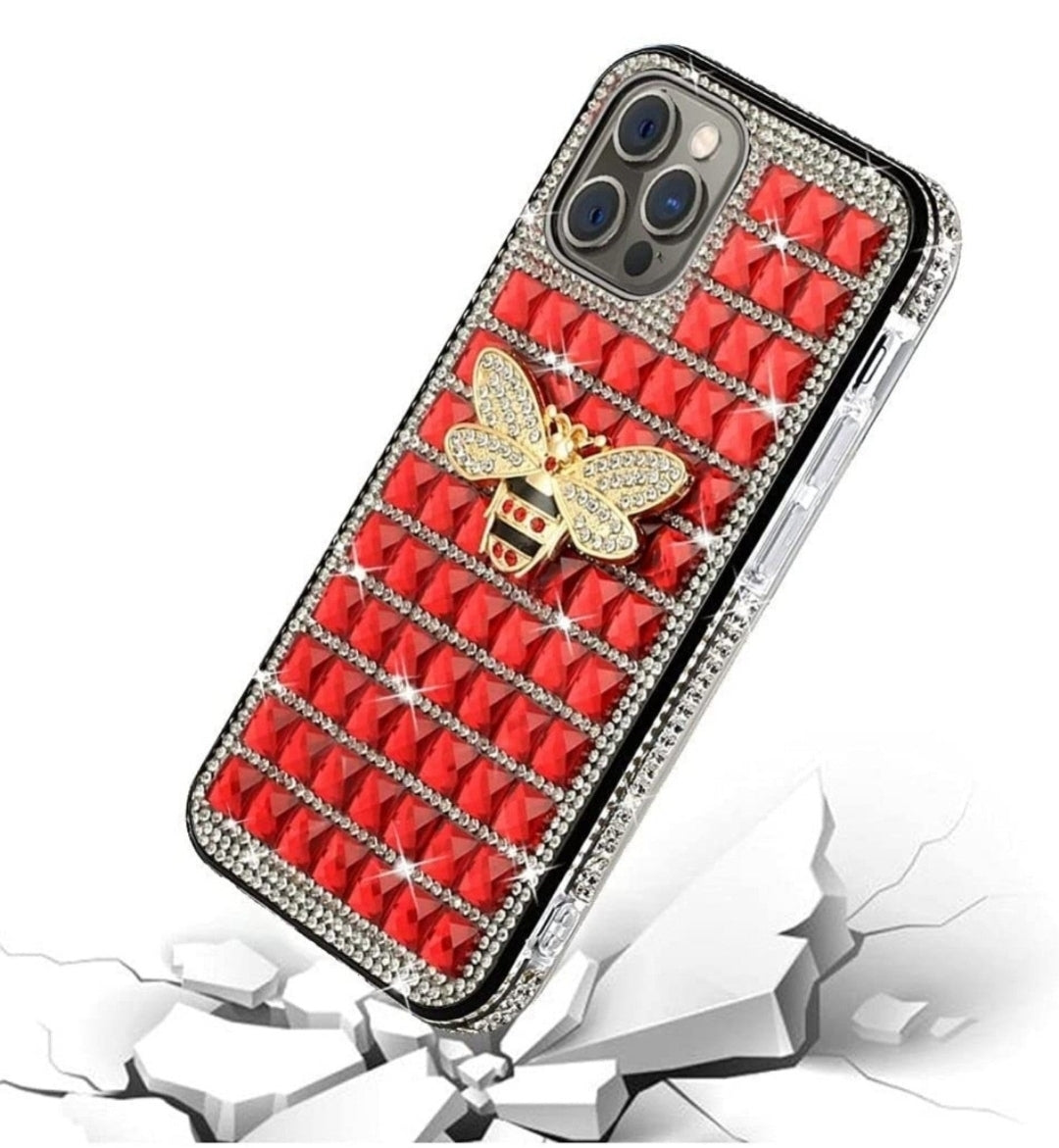 iPhone 13 Pro Bee On Red