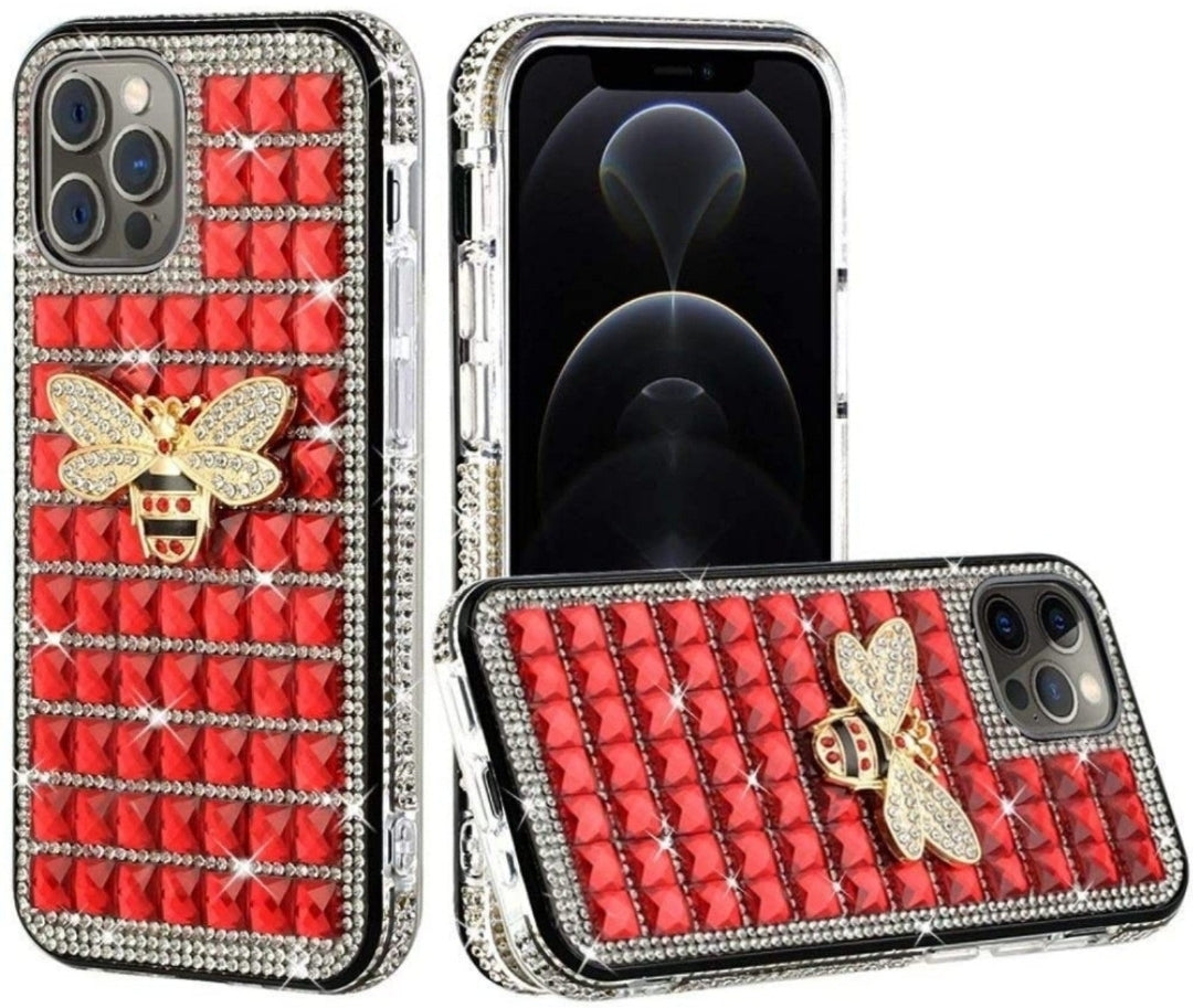 iPhone 13 Pro Bee On Red