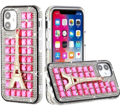 iPhone 13 Pro Eiffel Tower On Hot Pink