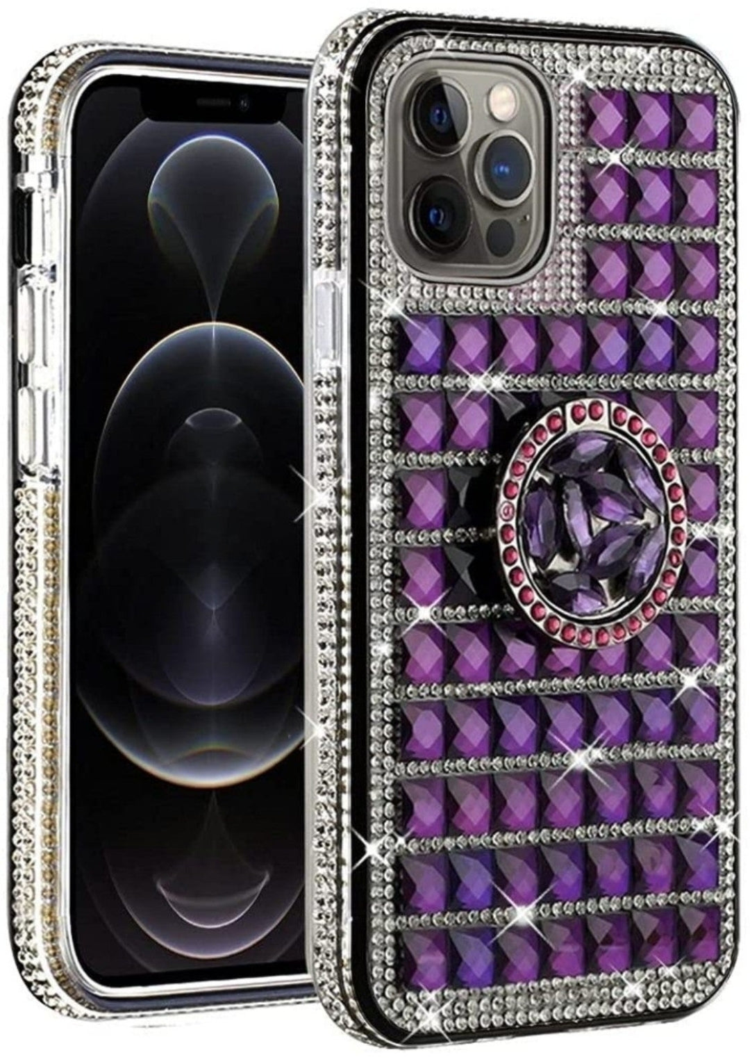 iPhone 13 Pro Ring Stand On Purple