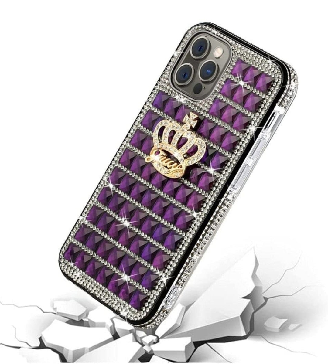 iPhone 13 Pro Crown On Purple