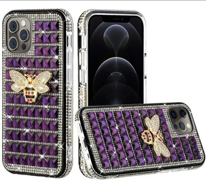 iPhone 13 Pro Bee On Purple