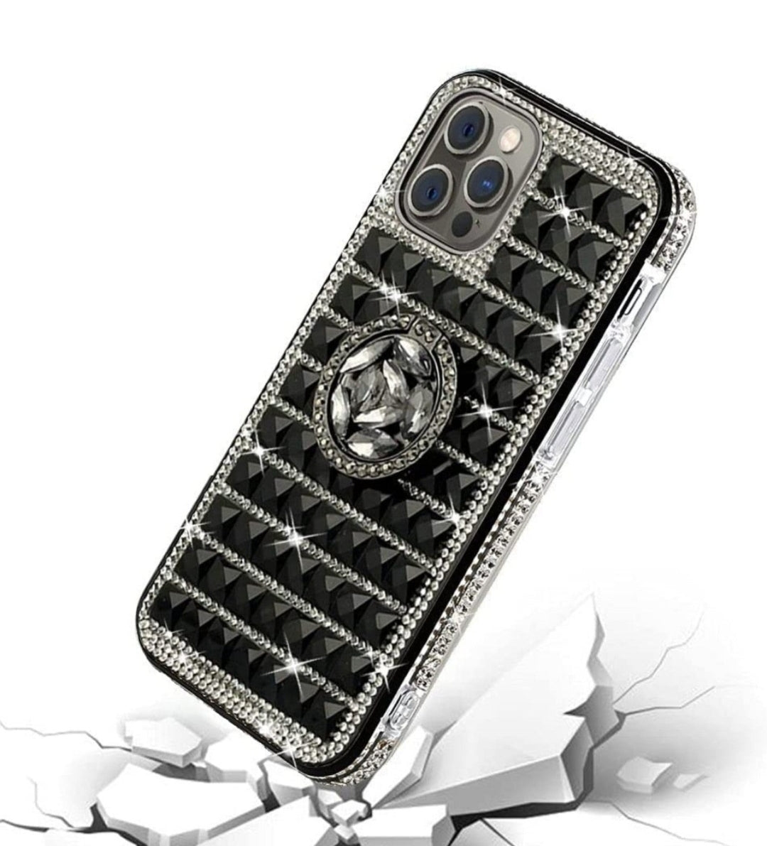 iPhone 13 Pro Black Ring Stand