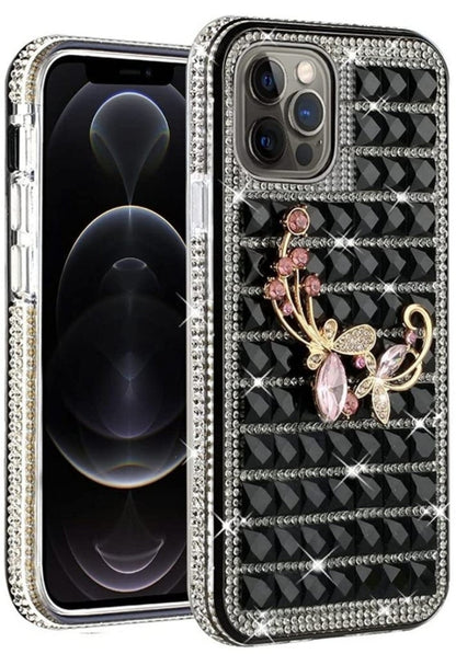 iPhone 13 Pro Black Floral