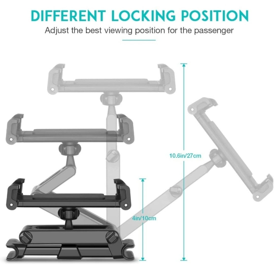 Car Headrest Tablet Mount