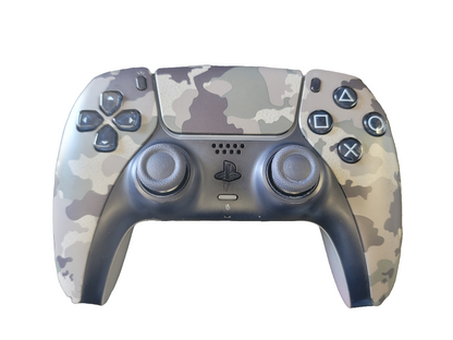 Authentic Custom PS5 DualSense Wireless Controller (Renewed) - Camouflage Grey
