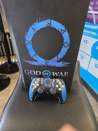 PlayStation 5 Console (Renewed)
God Of War/Ragnarok with Custom Controller
