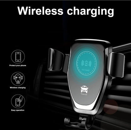 Wireless car charger vent holder