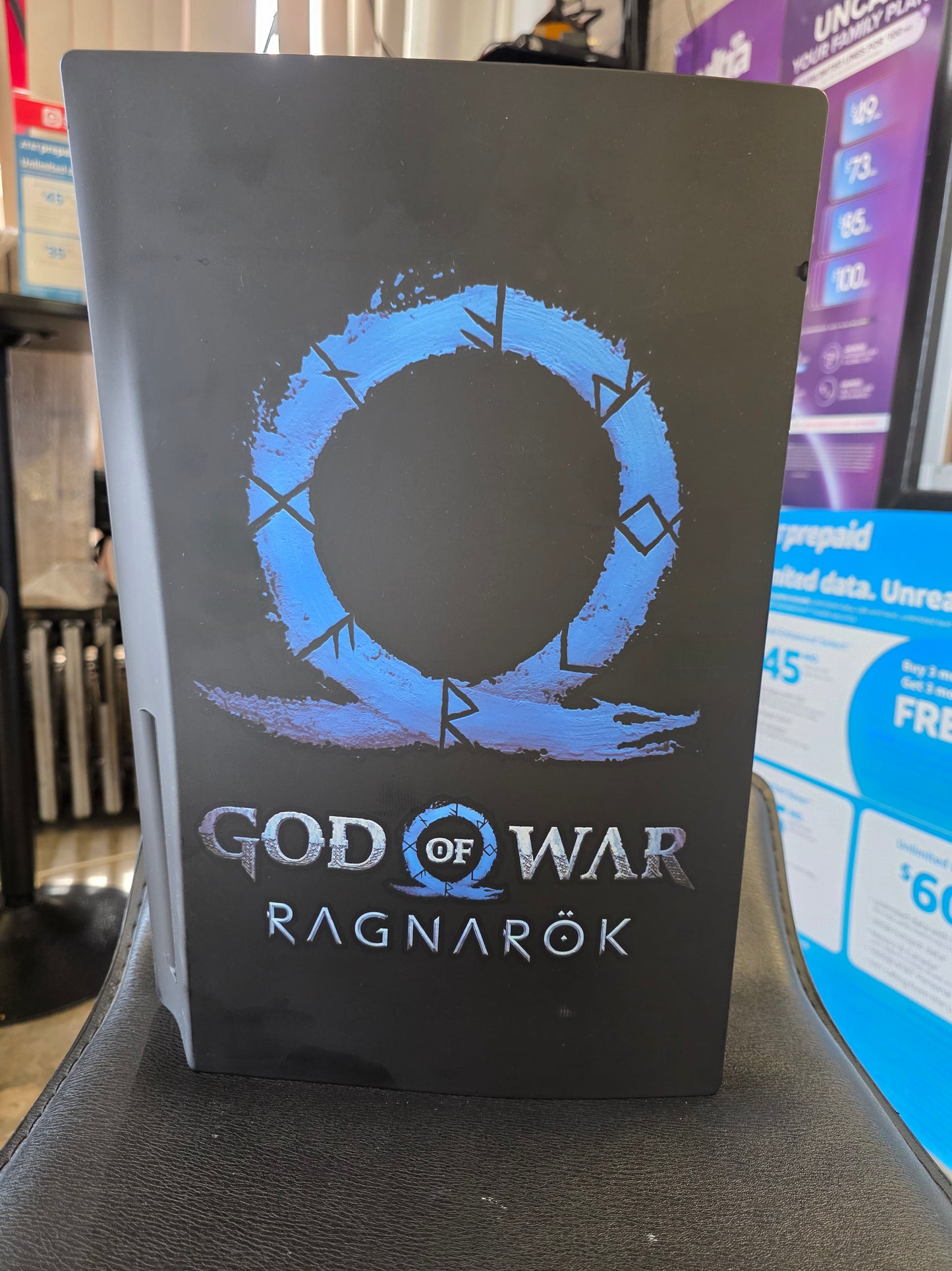 PlayStation 5 Console (Renewed)
God Of War/Ragnarok with Custom Controller