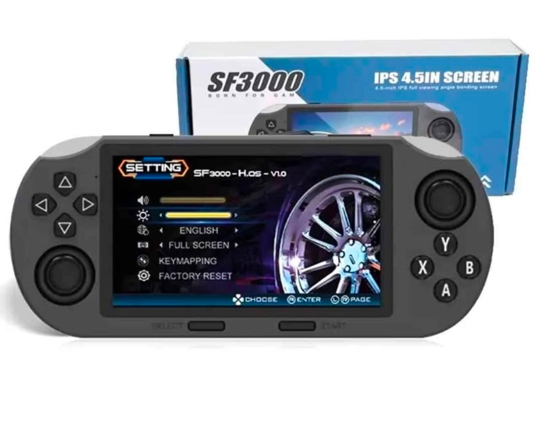 Sf3000 Retro handheld game console