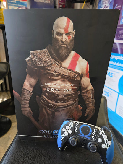 PlayStation 5 Console (Renewed)
God Of War/Ragnarok with Custom Controller